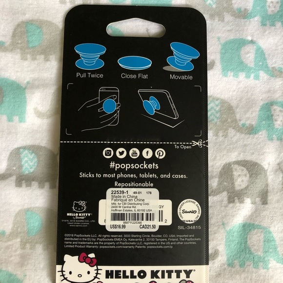Hello Kitty by Sanrio Popsocket ๐ Brand New! - Picture 3 of 4